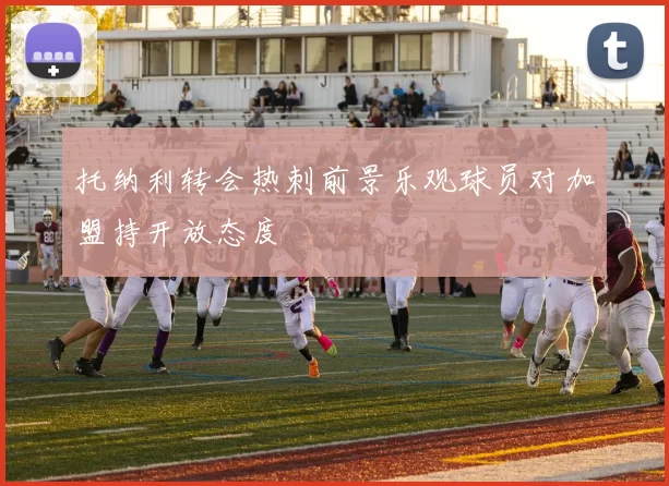 托纳利转会热刺前景乐观球员对加盟持开放态度